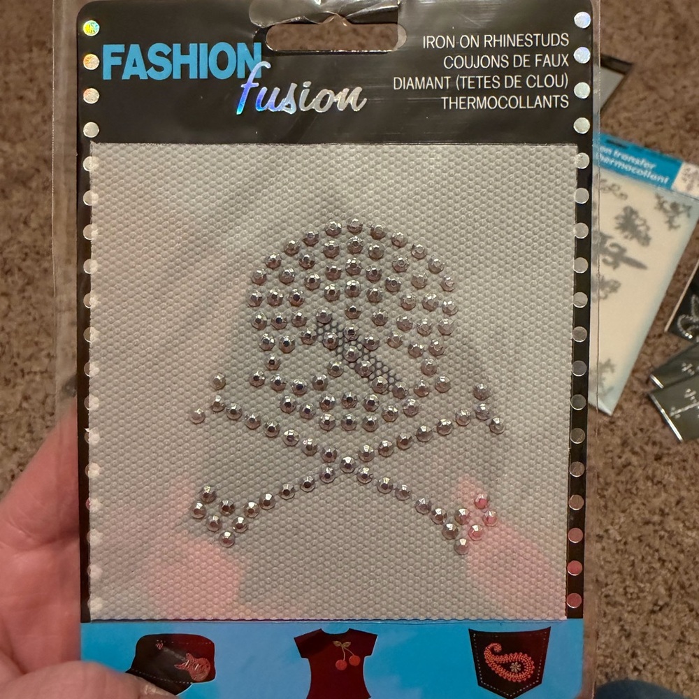 Assorted Iron-On Transfer Rhinestone Designs - Picture 7 of 9